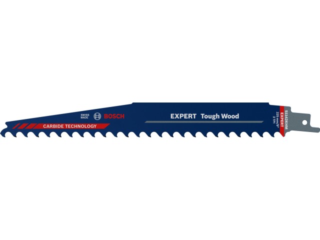 List Bosch za sabljasto žago EXPERT ‘Tough Wood’ S 1142 KHM, 225mm, 3TPI, za les, 2608900403